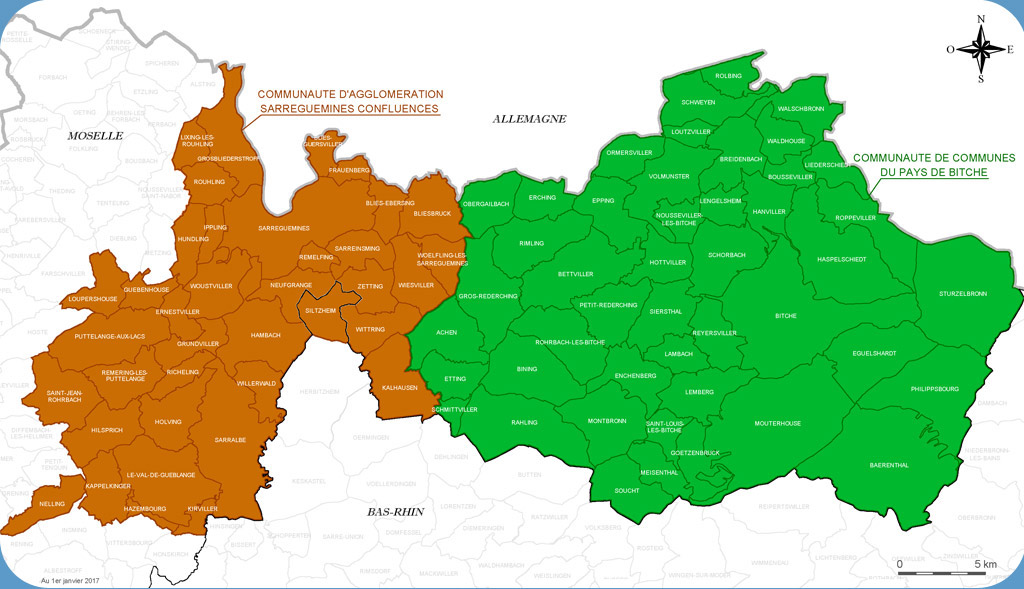 Carte du SMAS