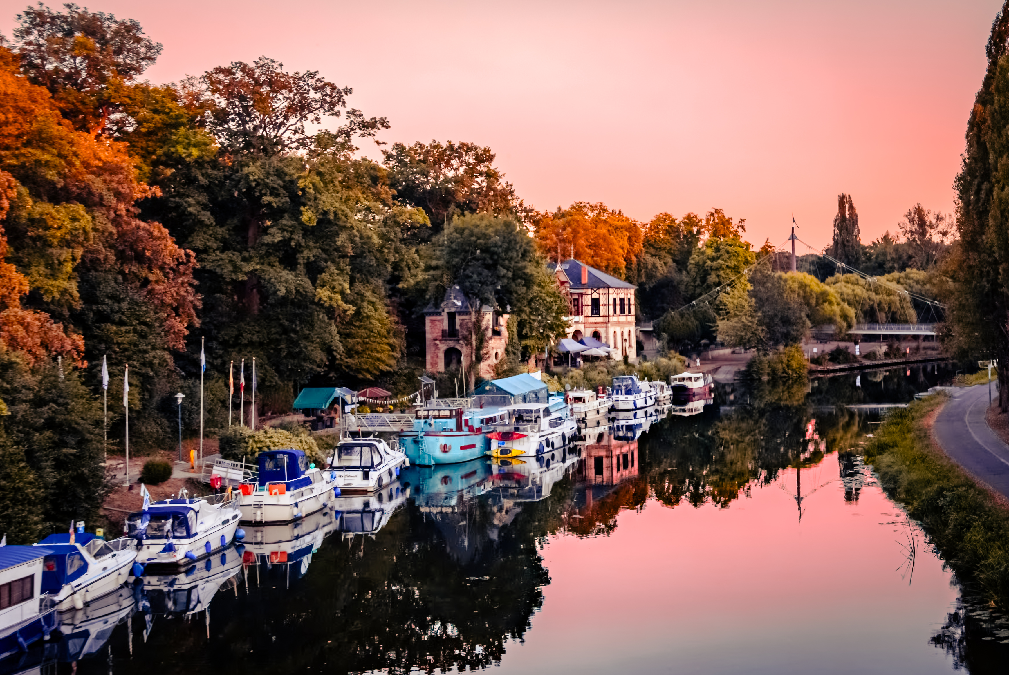 Reflet d'un soir à Sarreguemines - Haluk ERDAL